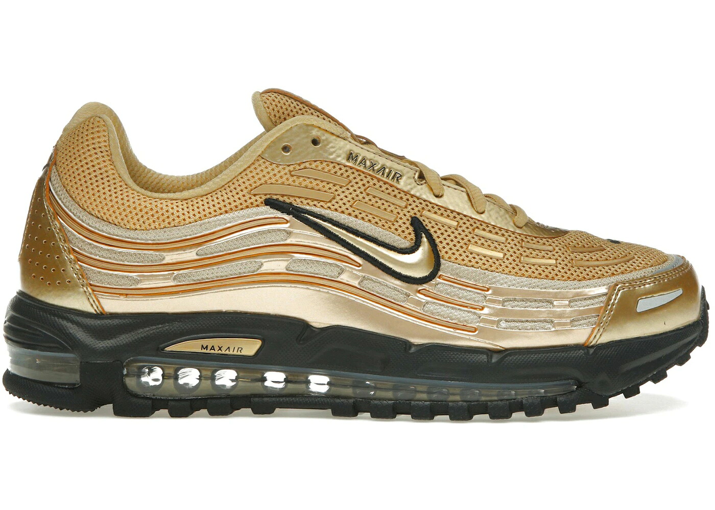 ナイキ マックス ゴールド 黒いこと 黒いこと 大気圏マックス 2.5 スニーカー メンズ NIKE AIR MAX TL METALLIC GOLD / METALLIC GOLD BLACK PHOTON DUST