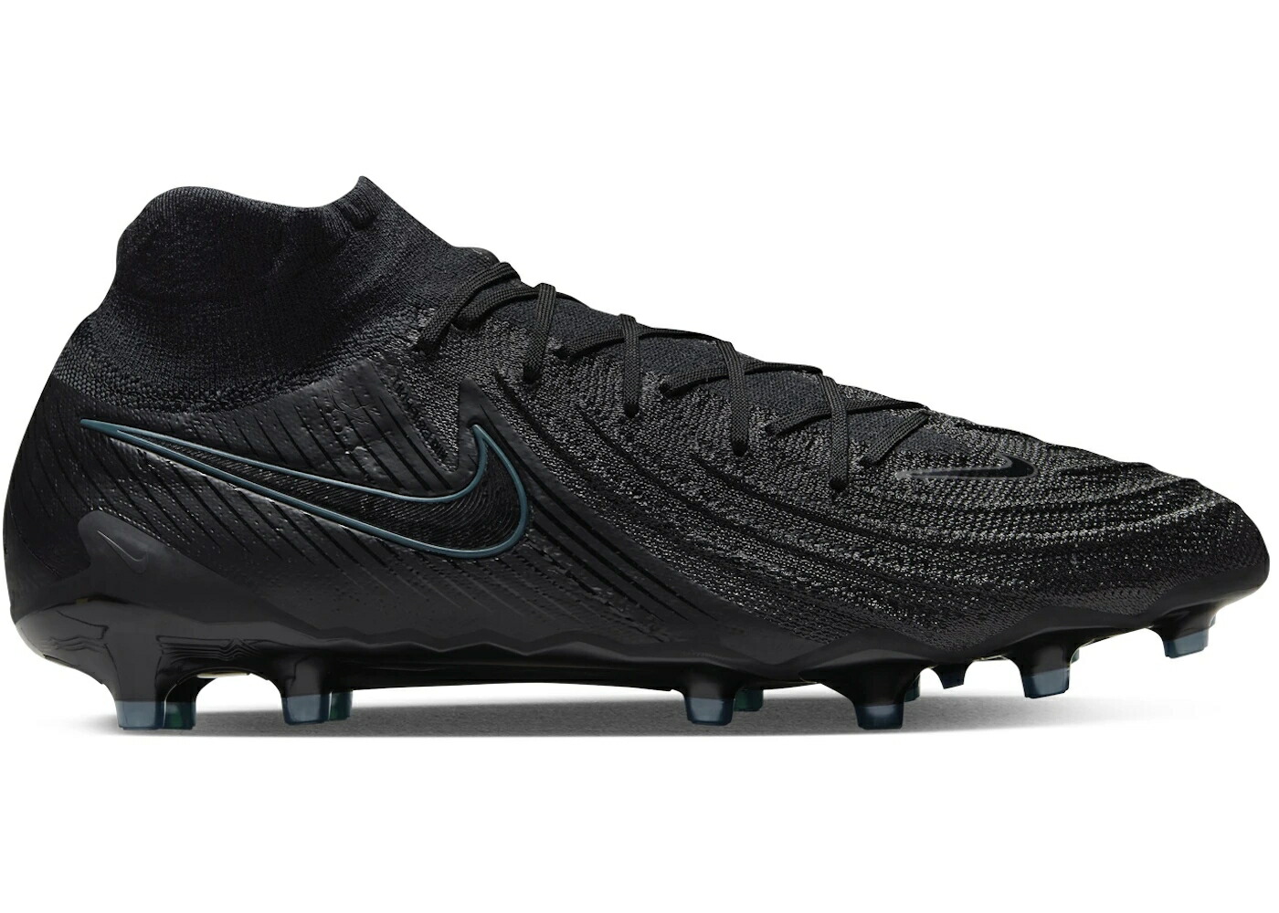 ナイキ エリート 黒色 ブラック ディープ スニーカー メンズ NIKE PHANTOM LUNA 2 ELITE AG BLACK DEEP JUNGLE / BLACK DEEP JUNGLE BLACK