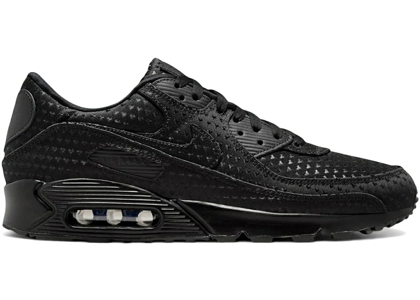 ナイキ マックス 黒色 ブラック 赤 レッド エアマックス VALENTINE スニーカー メンズ NIKE AIR MAX 90 DAY BLACK (2026) / BLACK BLACK UNIVERSITY RED