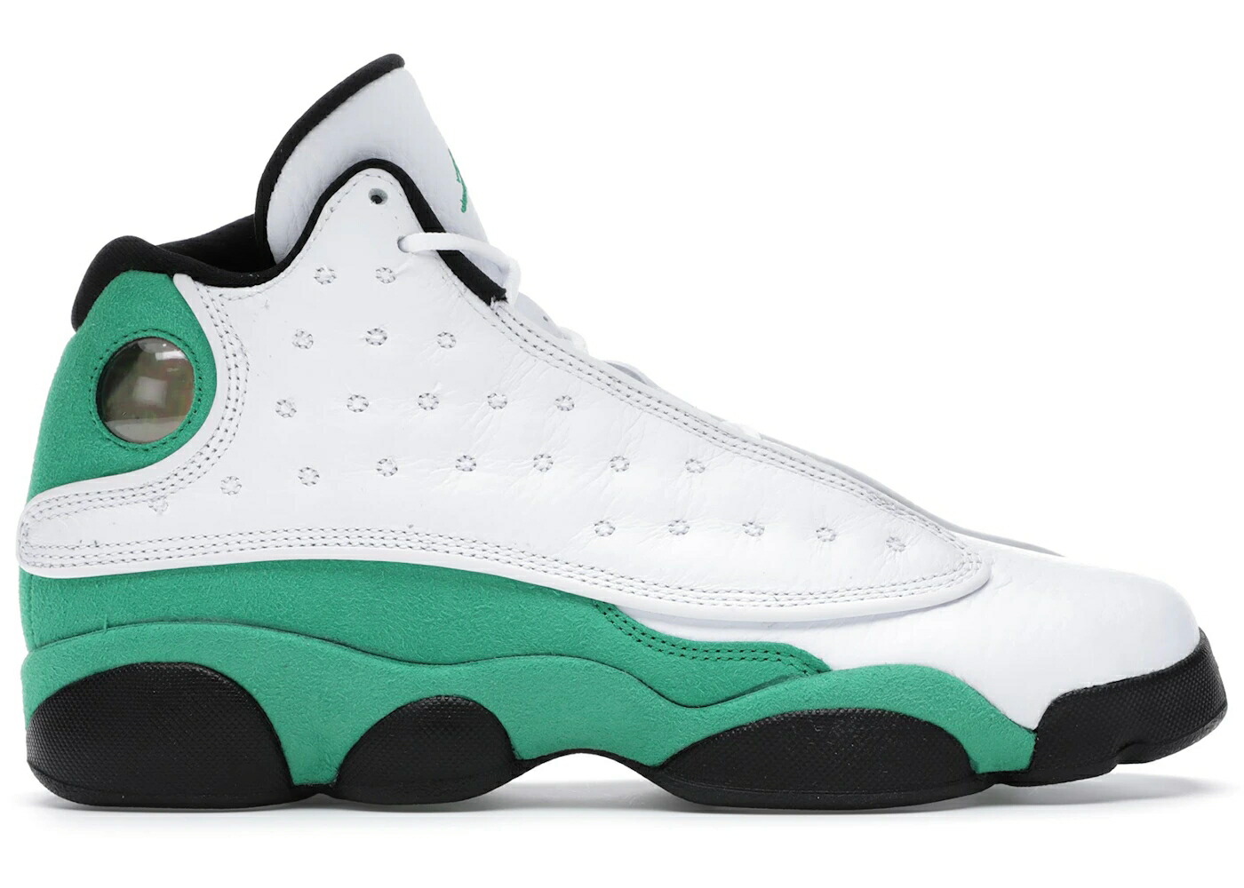 ナイキ ジョーダン サーティーン 白色 ホワイト 緑 グリーン 黒色 ブラック ジュニア キッズ JORDAN 13 RETRO WHITE LUCKY GREEN (GS) / WHITE WHITE LUCKY GREEN BLACK ベビー マタニティ スニーカー