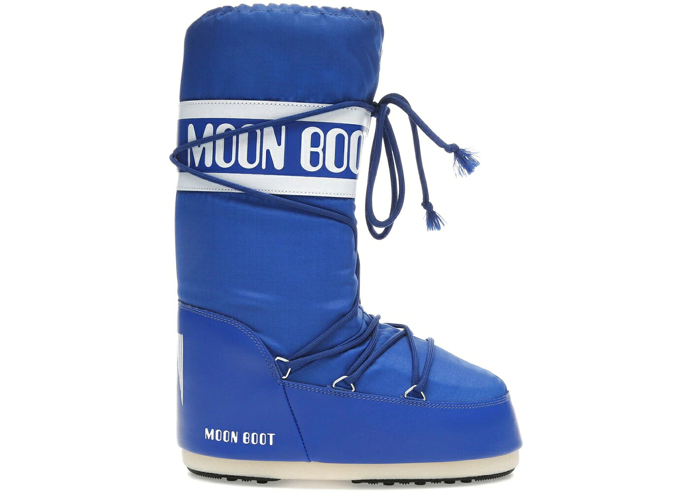 ムーンブーツ ブーツ アイコン ナイロン 青色 ブルー スニーカー ユニセックス MOON BOOT MOON BOOT ICON NYLON ELECTRIC BLUE / ELECTRIC BLUE メンズ|スニケス