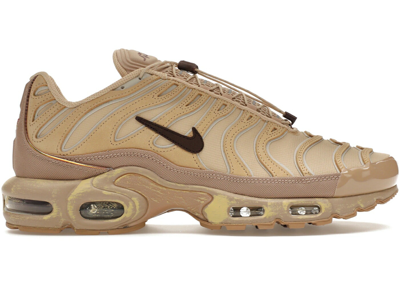 ナイキ マックス エアマックスプラス スニーカー メンズ NIKE AIR MAX PLUS SESAME / SESAME SMOKEY MAUVE HEMP LIGHT