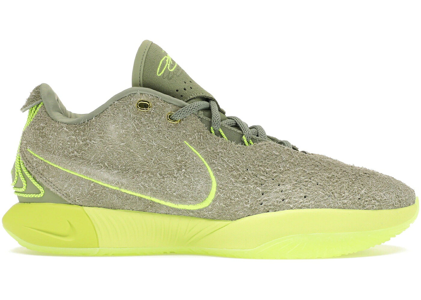 ナイキ レブロン 緑 緑であること スニーカー メンズ NIKE LEBRON 21 ALGAE / OIL GREEN VAPOR GREEN SANDDRIFT