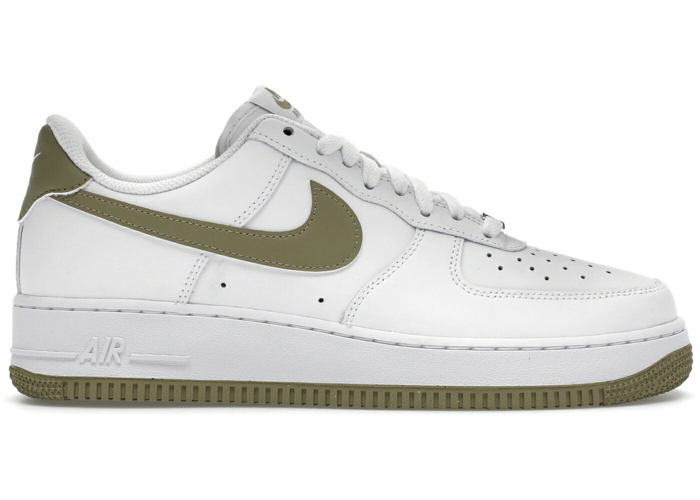 ナイキ 白色 ホワイト オリーブ エアフォース 07 スニーカー メンズ NIKE AIR FORCE 1 LOW WHITE NEUTRAL OLIVE / WHITE NEUTRAL OLIVE