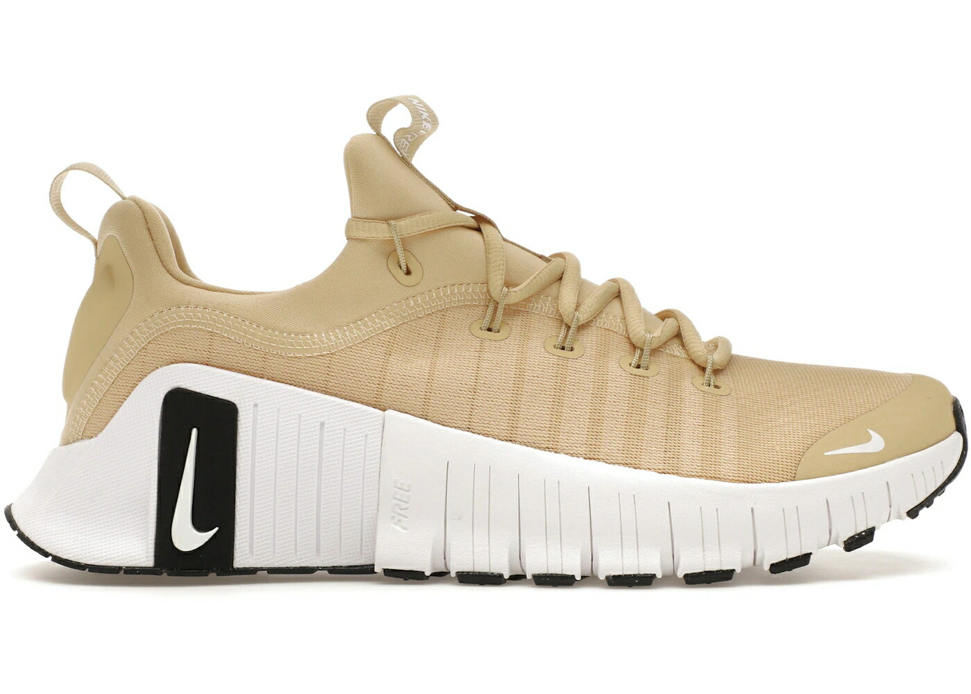 ナイキ 無償性 ベガス ゴールド 黒いこと 黒いこと 白いこと 白いこと スニーカー メンズ NIKE FREE METCON 6 結核症 VEGAS GOLD BLACK WHITE / VEGAS GOLD BLACK WHITE