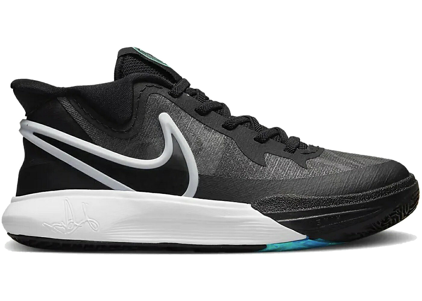 ナイキ カイリー 8 KYRIE 8 キッズ スニーカー 黒いこと 薄墨色 白いこと ORCA キッズ・ベビー・マタニティ-スニーカー