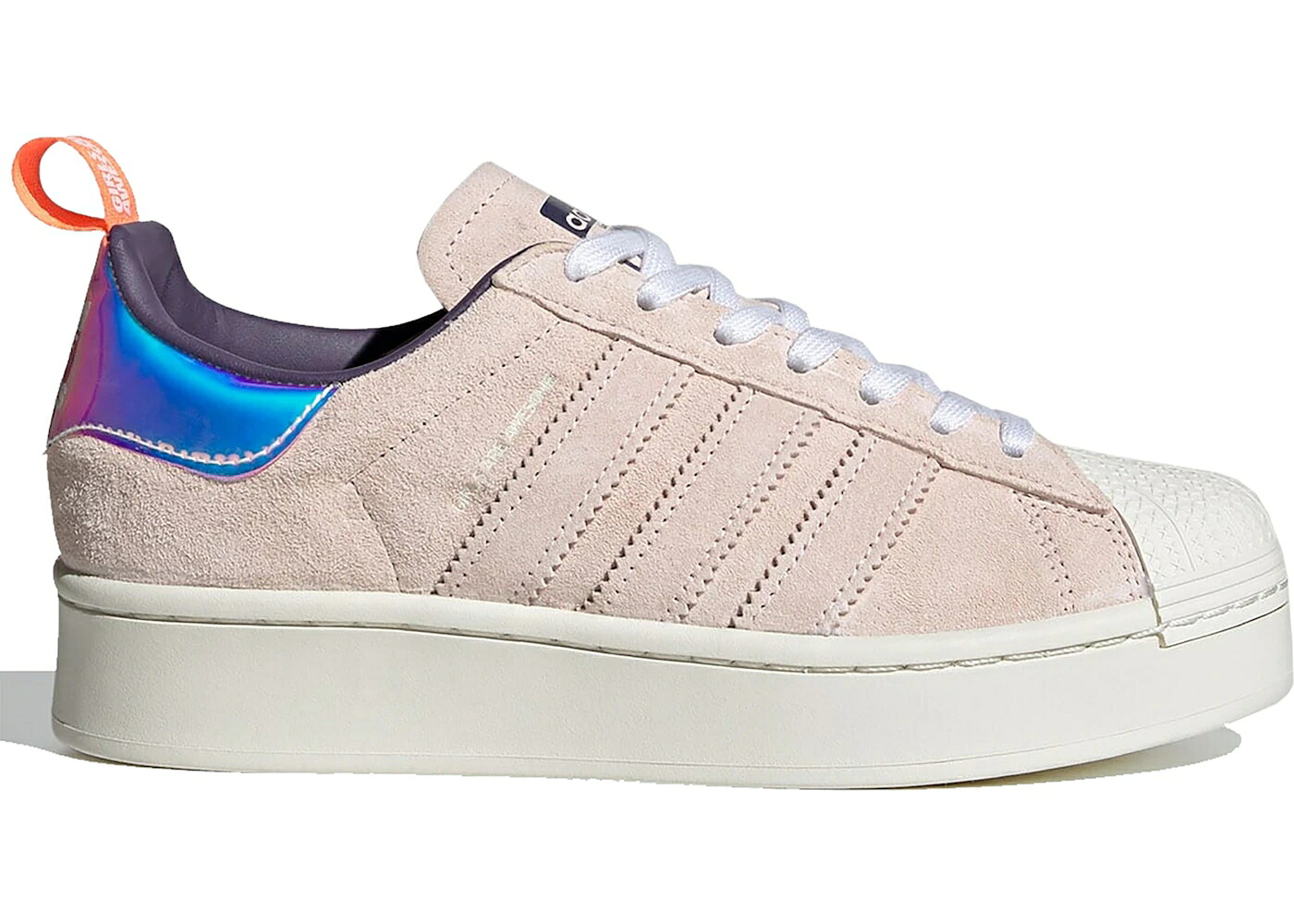 アディダス スーパースター 白色 ホワイト WOMEN'S スニーカー レディース ADIDAS SUPERSTAR BOLD GIRLS ARE AWESOME (WOMEN'S) / CLOUD WHITE SIGNAL CORAL ICEY|スニケス