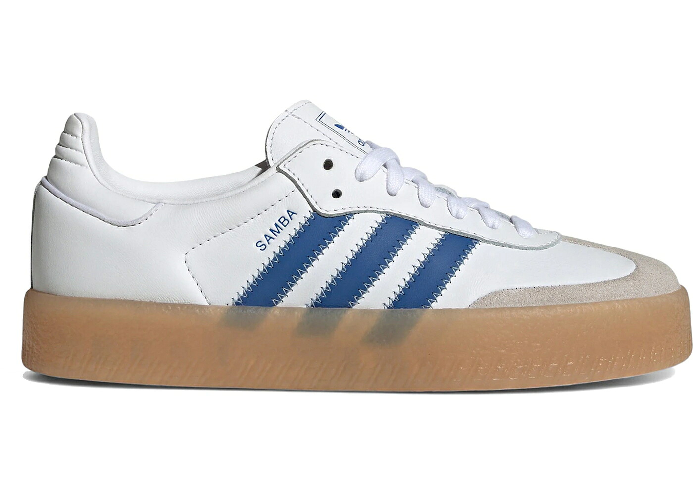 アディダス 白いこと 白いこと 青碧 青色 天の原 WOMEN\u0027S スニーカー レディース ADIDAS SAMBAE WHITE BLUE CLEAR SKY (WOMEN\u0027S) / CLOUD WHITE BLUE CLEAR SKY 靴-レディース靴