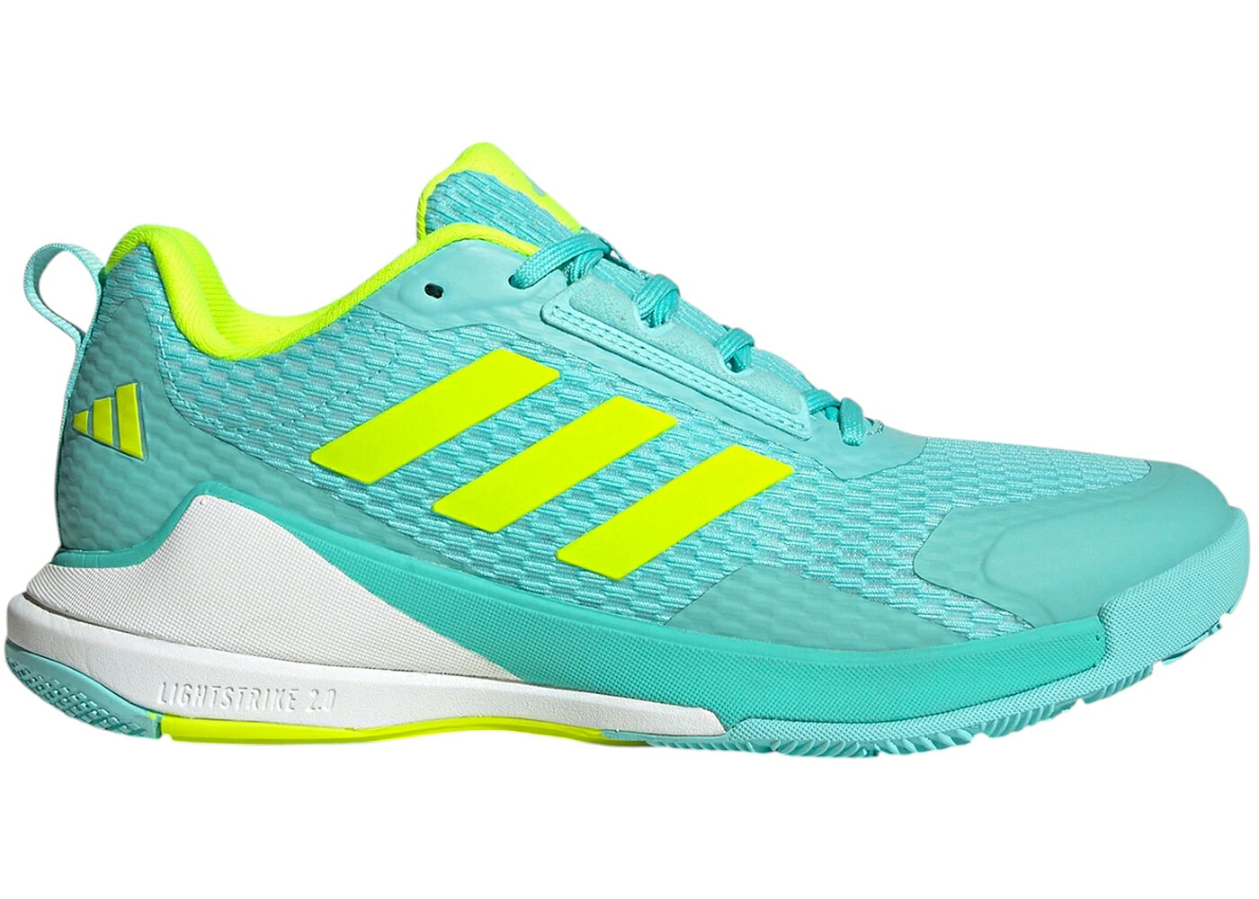 アディダス アクア WOMEN'S スニーカー レディース ADIDAS NOVAFLIGHT 2 INDOOR FLASH AQUA LUCID LEMON (WOMEN'S) / FLASH AQUA LUCID LEMON CLOUD|スニケス