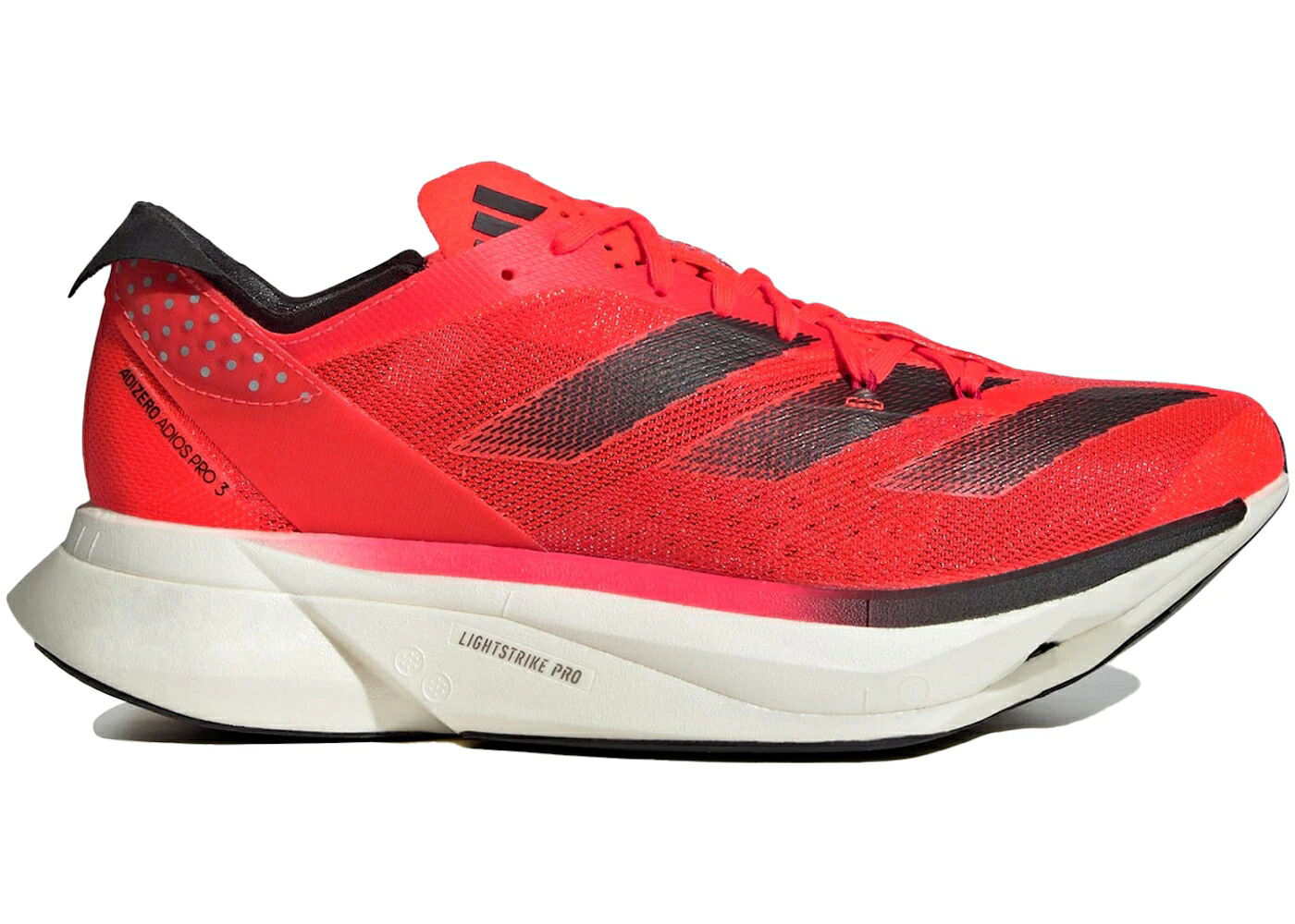 アディダス アディゼロ アディオス プロ 赤 レッド コア 黒色 ブラック WOMEN'S スニーカー レディース ADIDAS ADIZERO ADIOS PRO 3 SOLAR RED (WOMEN'S) / SOLAR RED CORE BLACK BETTER｜スニケス