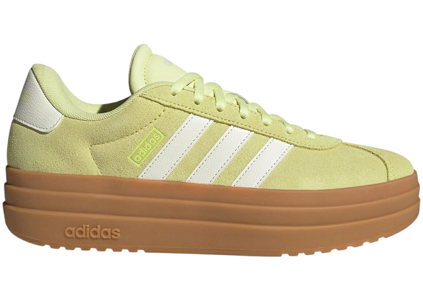 アディダス 厚地の外套 黄味がかった 黄色 白いこと 白いこと WOMEN\u0027S スニーカー レディース ADIDAS VL COURT BOLD ICE YELLOW OFF WHITE LUCID LEMON (WOMEN\u0027S) / ICE YELLOW OFF WHITE LUCID LEMON