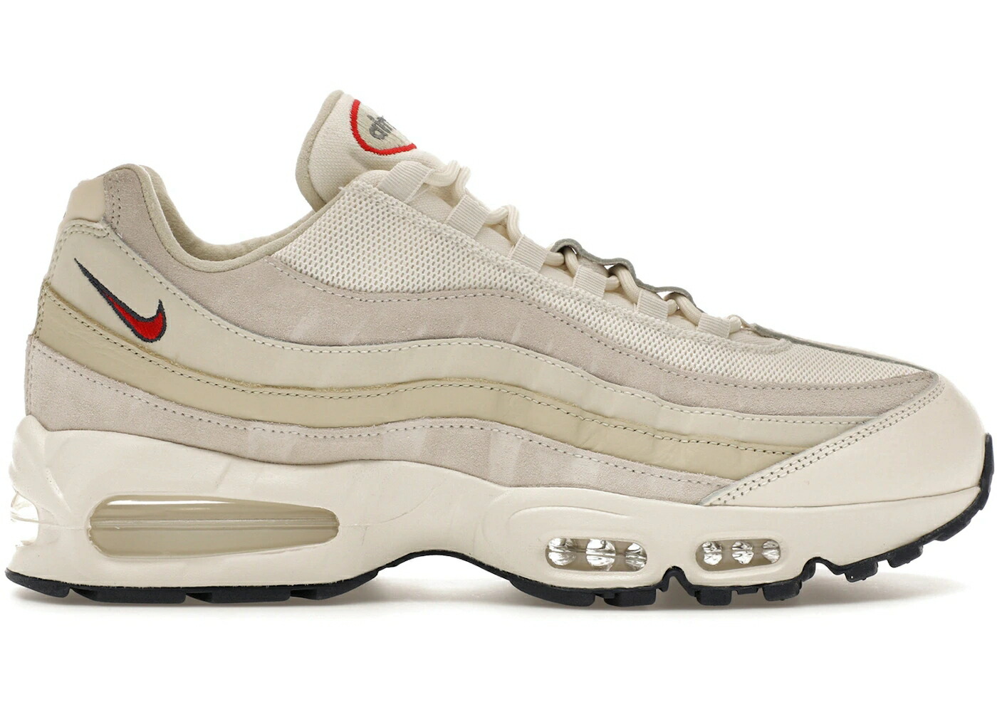 ナイキ マックス バブル アイボリー カーキ エアマックス スニーカー メンズ NIKE AIR MAX 95 OG PRM BIG BUBBLE PALE IVORY / PALE IVORY LIGHT KHAKI SAIL