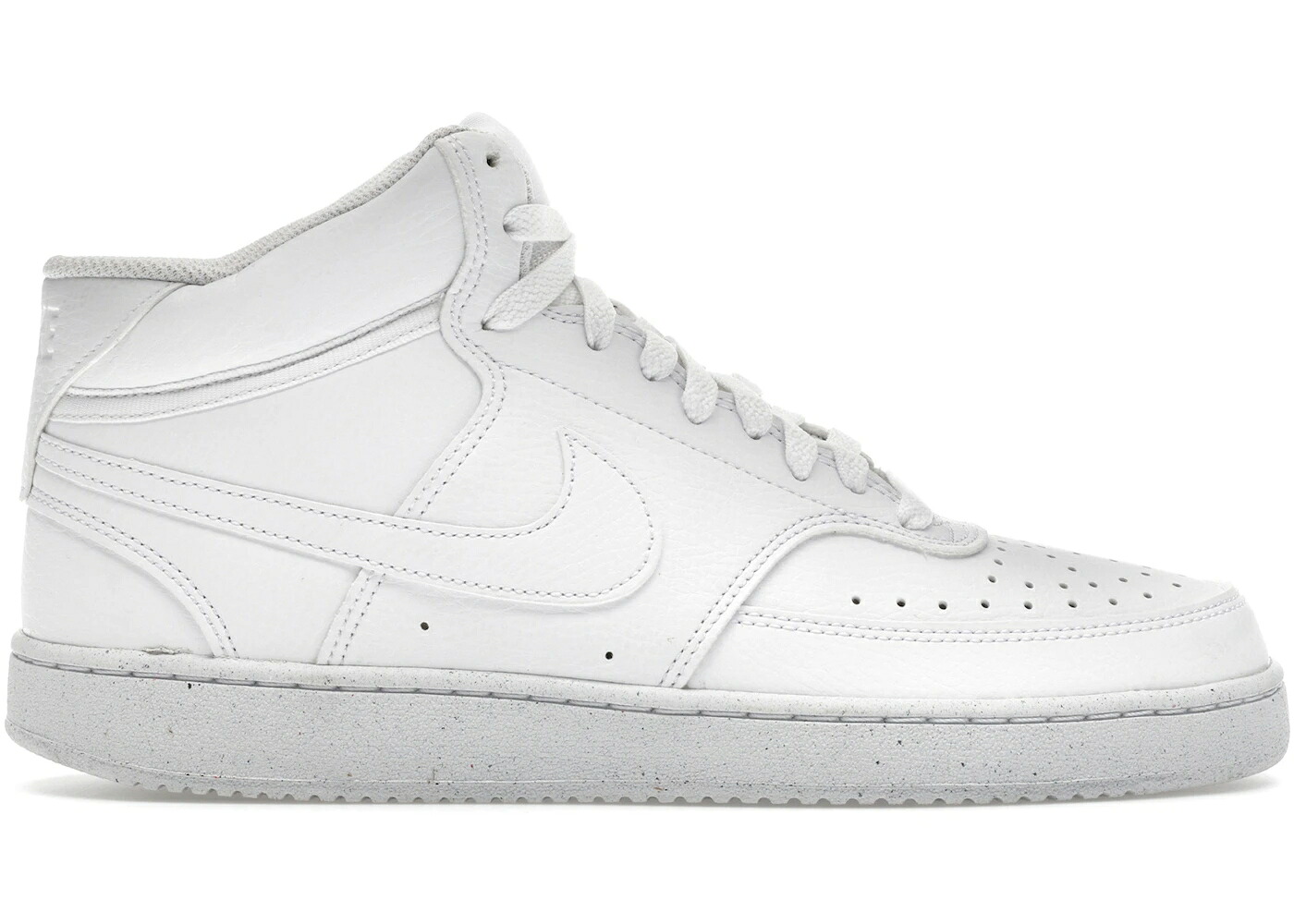 ナイキ コート ミッド 白色 ホワイト スニーカー メンズ NIKE COURT VISION MID NEXT NATURE TRIPLE WHITE / WHITE WHITE WHITE｜スニケス 31,915円