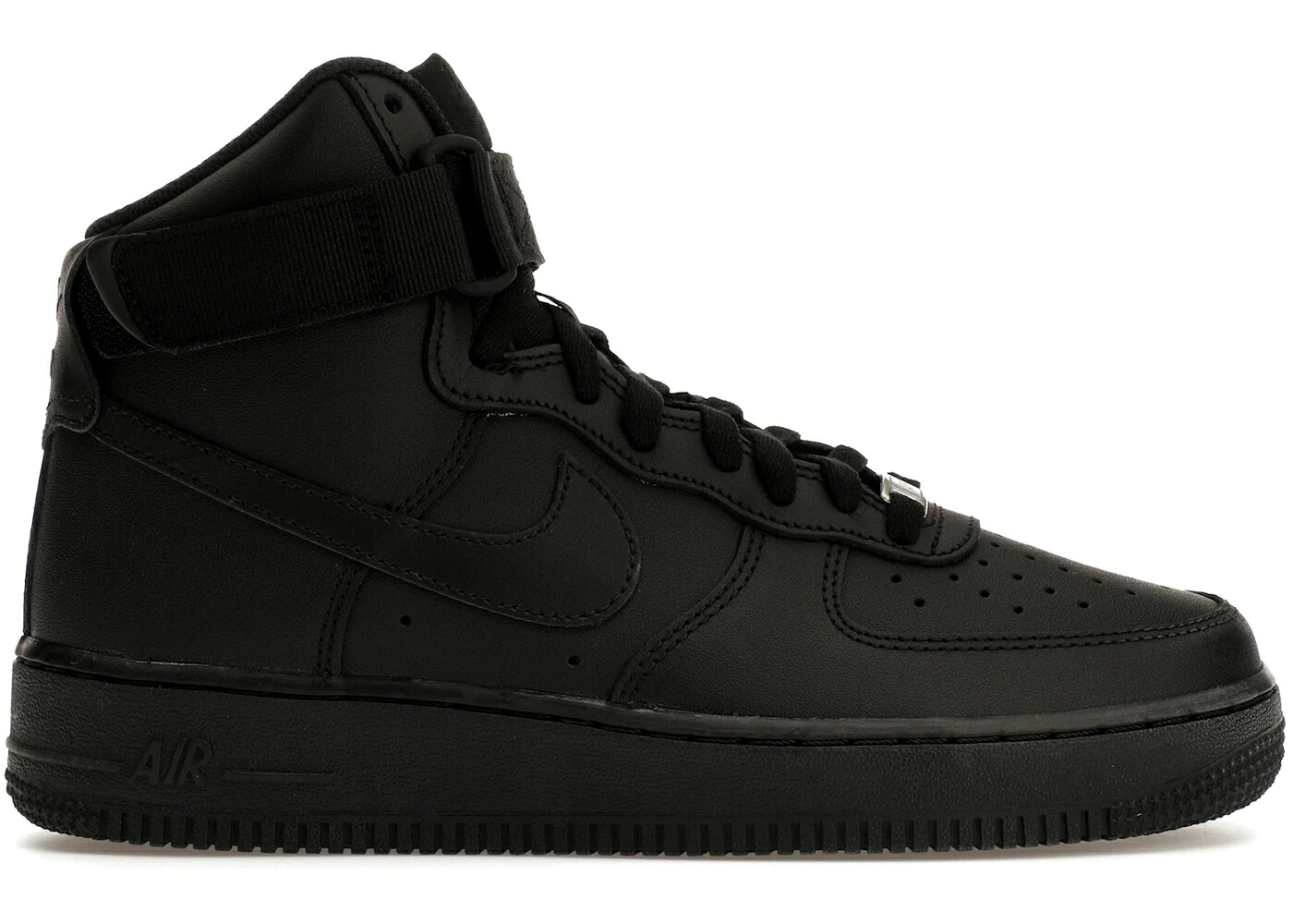 ナイキ ご機嫌 黒いこと 黒いこと 空軍 スニーカー メンズ NIKE AIR FORCE 1 HIGH TRIPLE BLACK / BLACK BLACK BLACK