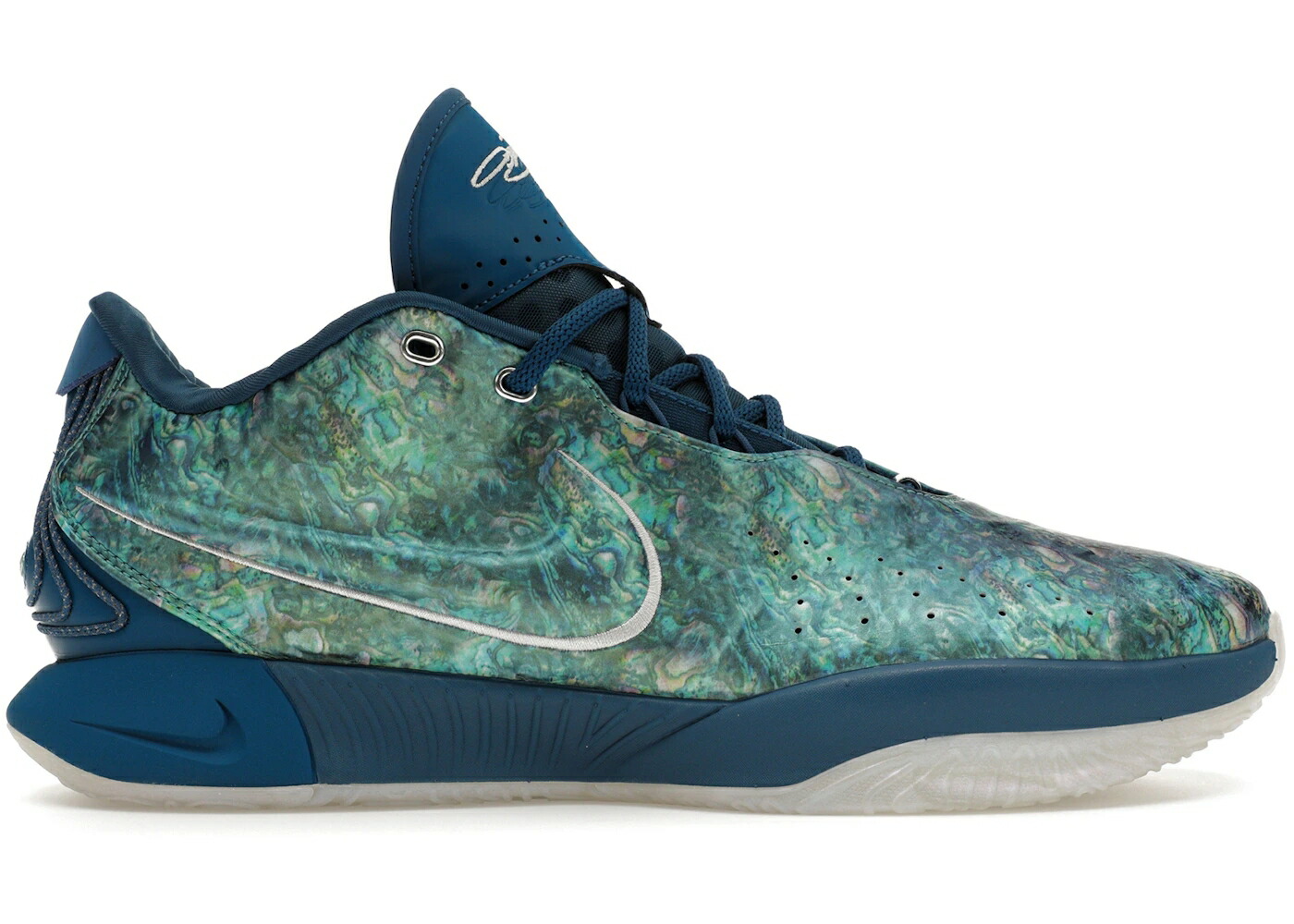 ナイキ レブロン 黒色 ブラック 灰色 グレー スニーカー メンズ NIKE LEBRON 21 ABALONE / BLACK PARTICLE GREY WOLF GREY