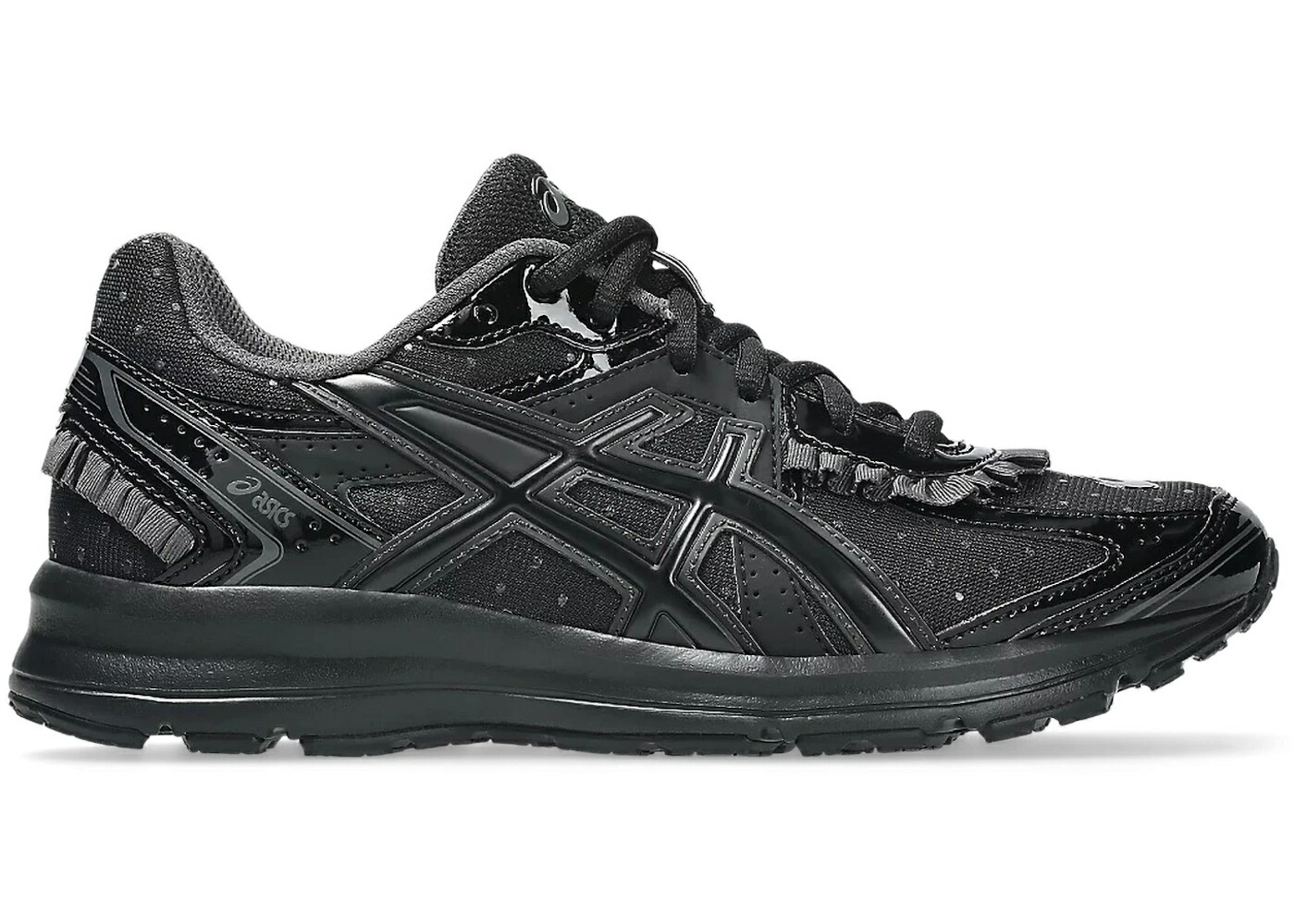 アシックス 黒色 ブラック スニーカー メンズ ASICS JOG 100S BLACK / BLACK BLACK