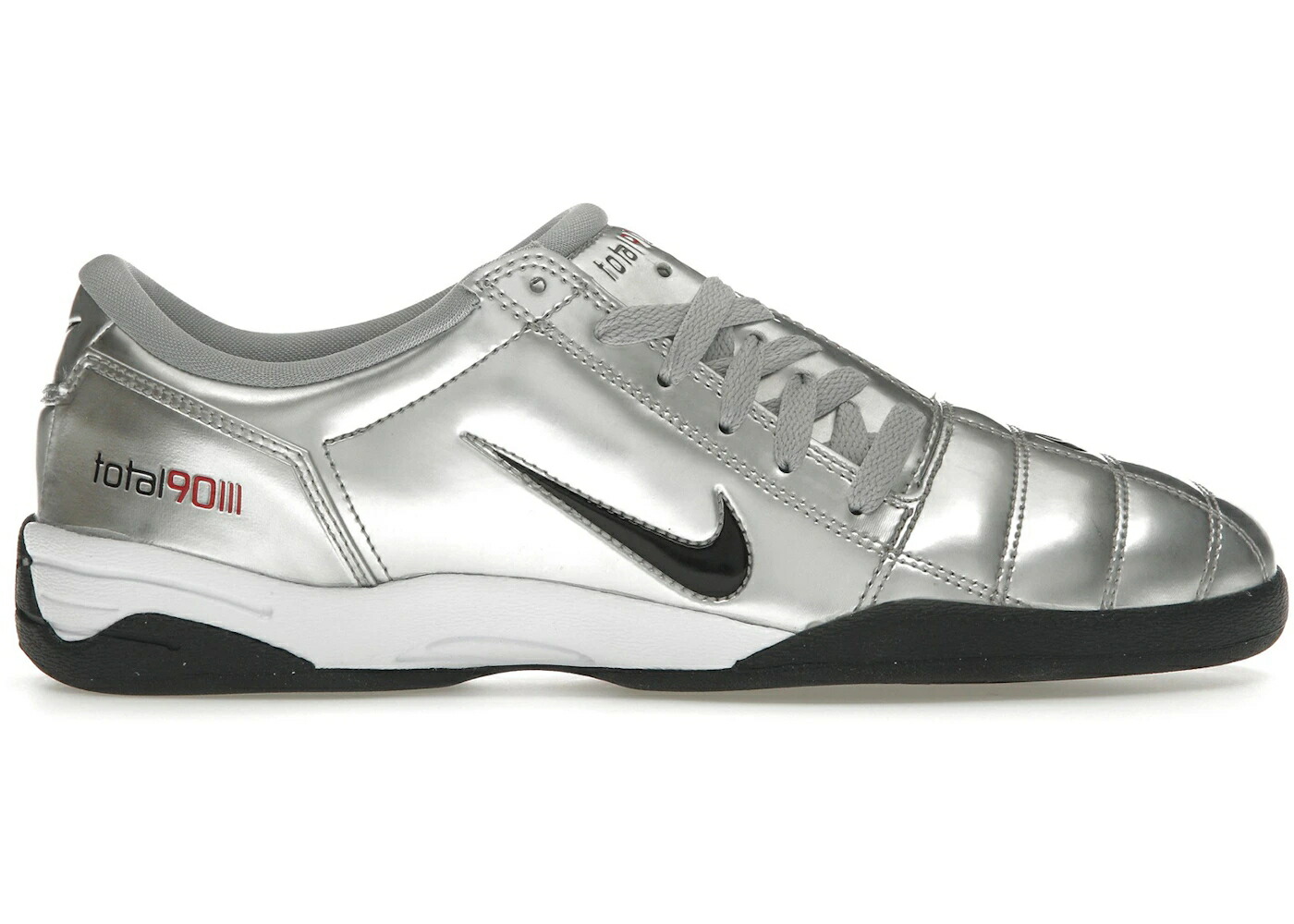 ナイキ しろがね色 しろがね色 黒いこと 黒いこと スニーカー メンズ NIKE TOTAL 90 3 SP METALLIC SILVER BLACK / METALLIC SILVER BLACK UNIVERSITY