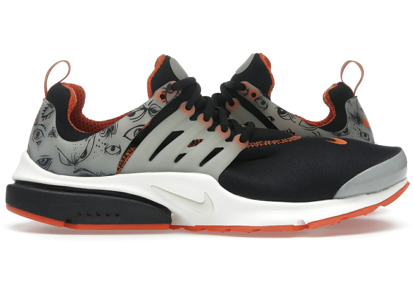 ナイキ プレスト 黒色 ブラック エア スニーカー メンズ NIKE AIR PRESTO PRM HALLOWEEN / BLACK STARFISH SAIL