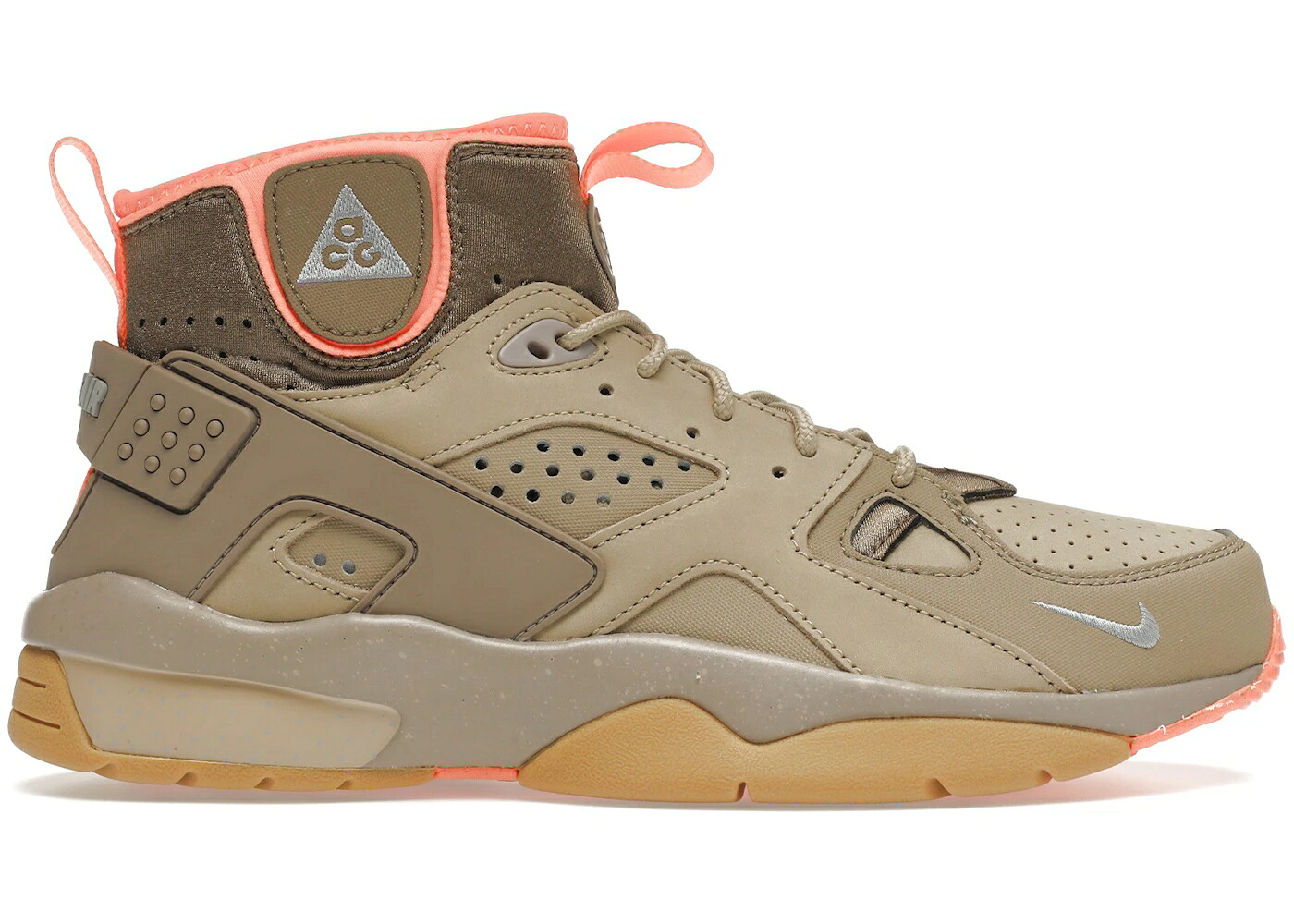 ナイキ しろがね色 しろがね色 スニーカー メンズ NIKE ACG AIR MOWABB LIMESTONE (2021) / LIMESTONE REFLECTIVE SILVER