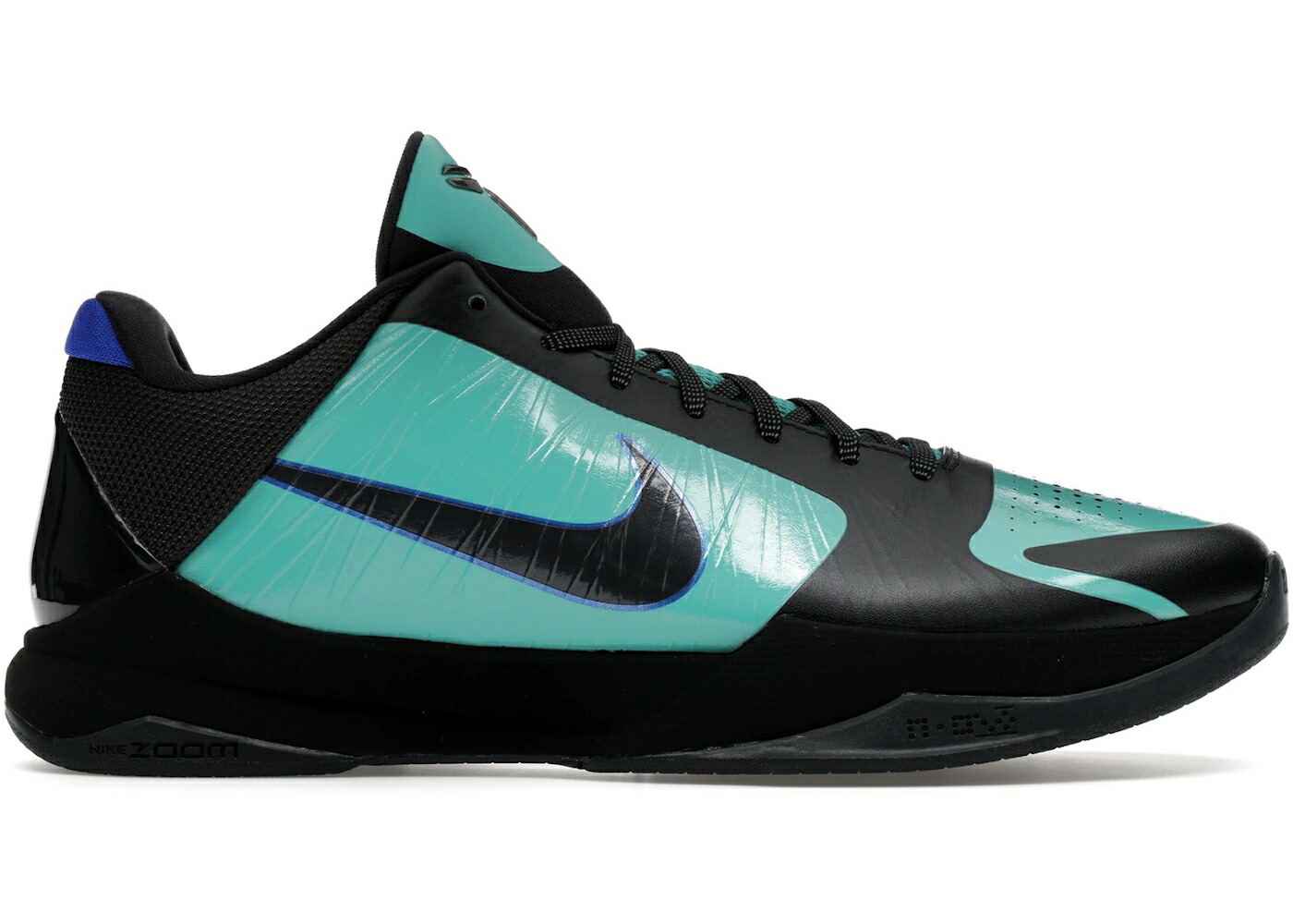 ナイキ コービー 労働者階級トロ 翰林院 黒いこと 黒いこと スニーカー メンズ NIKE KOBE 5 PROTRO EYBL ACADEMY PE / HYPER TURQUOISE BLACK ROYAL