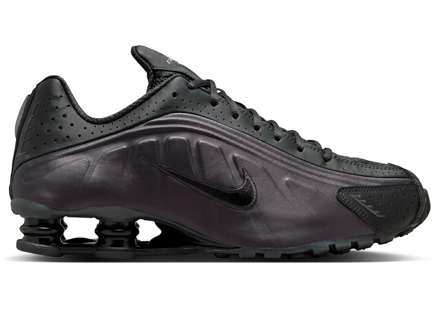 ナイキ ショックス 紫 パープル 黒色 ブラック スニーカー メンズ NIKE SHOX R4 CAVE PURPLE BLACK / CAVE PURPLE CAVE PURPLE OFF NOIR