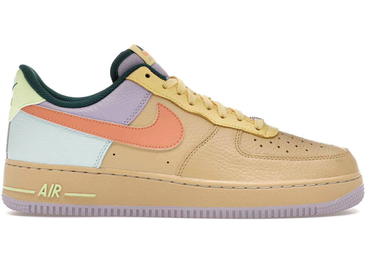 ナイキ 黄色 イエロー エアフォース '07 スニーカー メンズ NIKE AIR FORCE 1 LOW SESAME HYDRANGEAS SOFT YELLOW APRICOT AGATE / SESAME HYDRANGEAS SOFT YELLOW|スニケス