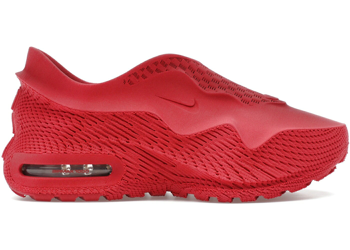 ナイキ マックス 赤 赤いこと エア湖マックス スニーカー メンズ NIKE AIR MAX 1000 RED /