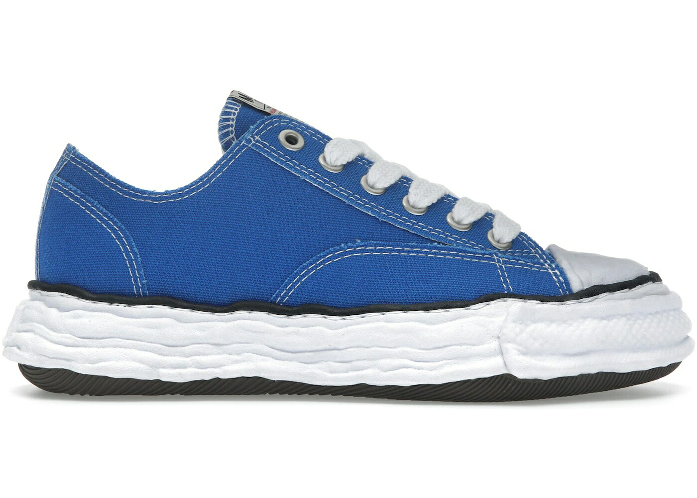 棲み家 ミハラヤスヒロ 青み 青色 スニーカー メンズ MAISON MIHARA YASUHIRO MAISON MIHARA YASUHIRO PETERSON 23 OG SOLE CANVAS LOW CL BLUE / CL BLUE