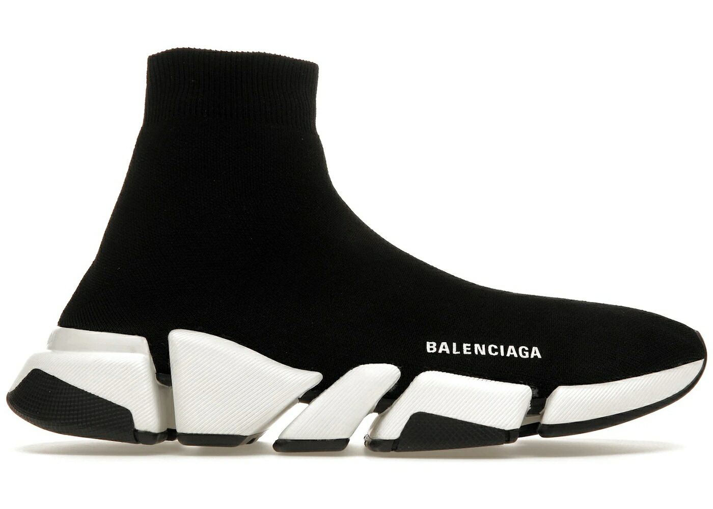 バレンシアガ す早さ 黒いこと 黒いこと 白いこと 白いこと 2.0 スニーカー メンズ BALENCIAGA SPEED BLACK WHITE / BLACK WHITE