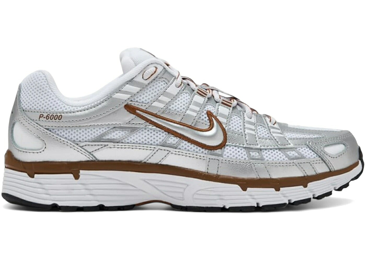 ナイキ 白色 ホワイト WOMEN'S スニーカー レディース NIKE P-6000 WHITE LIGHT BRITISH TAN (WOMEN'S) / WHITE LIGHT BRITISH TAN SAIL｜スニケス