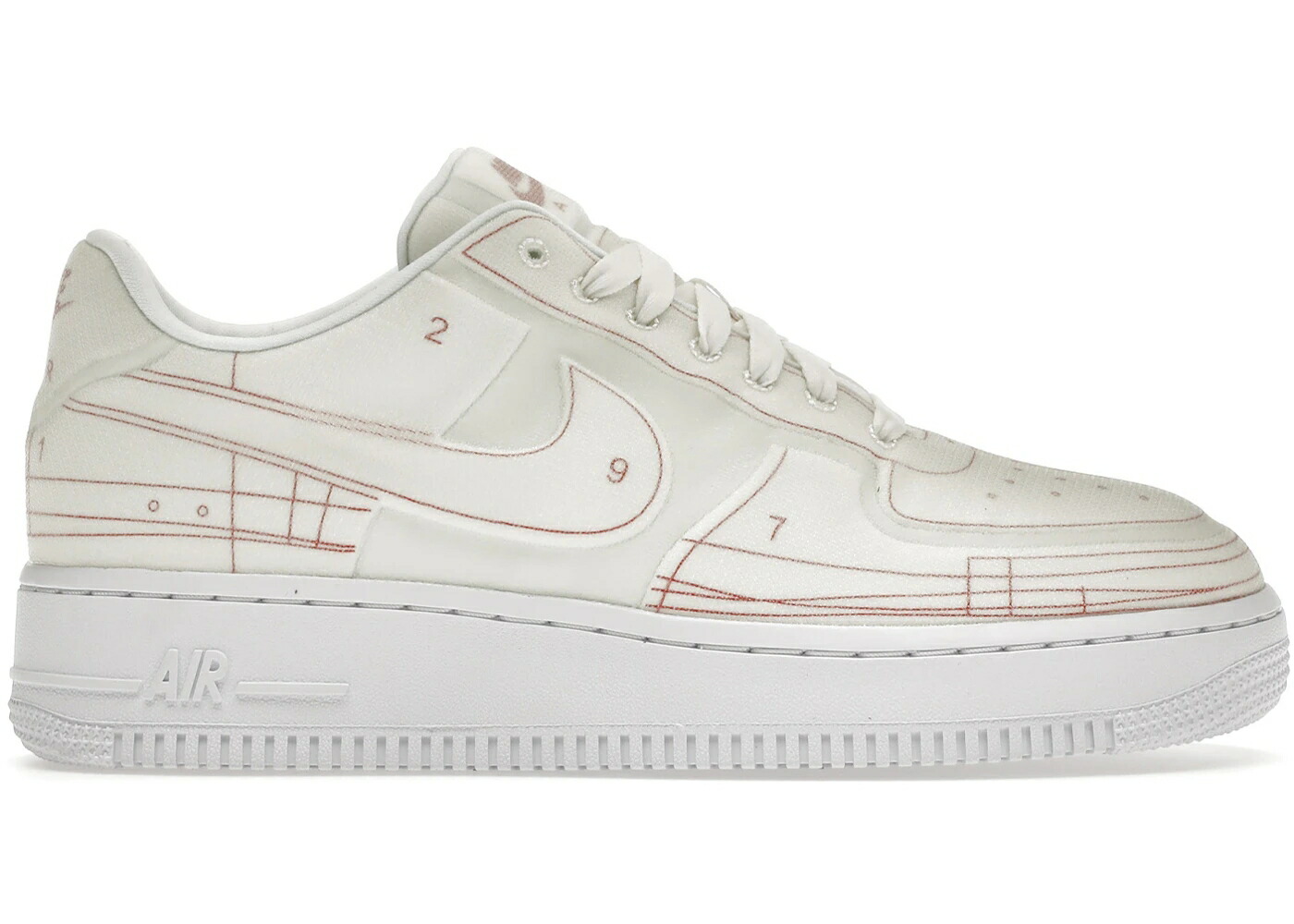 ナイキ 白いこと 白いこと 空軍 \u002707 WOMEN\u0027S スニーカー レディース NIKE AIR FORCE 1 LOW LX BLUEPRINT SUMMIT WHITE (WOMEN\u0027S) / SUMMIT WHITE SUMMIT WHITE