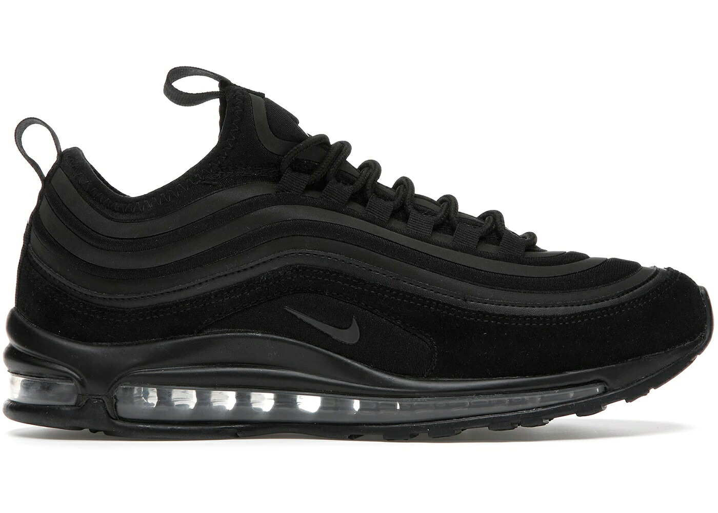ナイキ マックス ウルトラ 黒色 ブラック エアマックス スニーカー メンズ NIKE AIR MAX 97 ULTRA 17 SE TRIPLE BLACK / BLACK BLACK BLACK｜スニケス