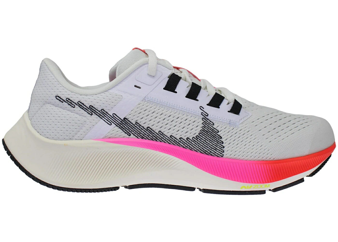 ナイキ ズーム ペガサス 白色 ホワイト 灰色 グレー ピンク ブラスト ズームペガサス ジュニア キッズ NIKE AIR ZOOM PEGASUS 38 RAWDACIOUS (GS) / WHITE FOOTBALL GREY PINK BLAST ベビー マタニティ スニー