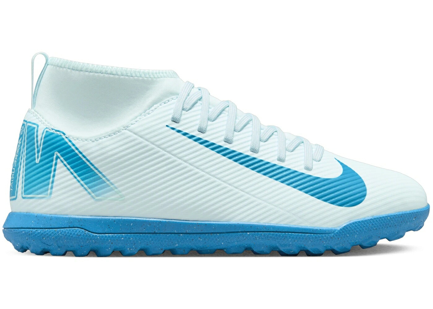 ナイキ クラブ 青色 ブルー ジュニア キッズ NIKE MERCURIAL SUPERFLY 10 CLUB TF GLACIER BLUE ORBIT (GS) / GLACIER BLUE BLUE ORBIT ベビー マタニティ スニーカー
