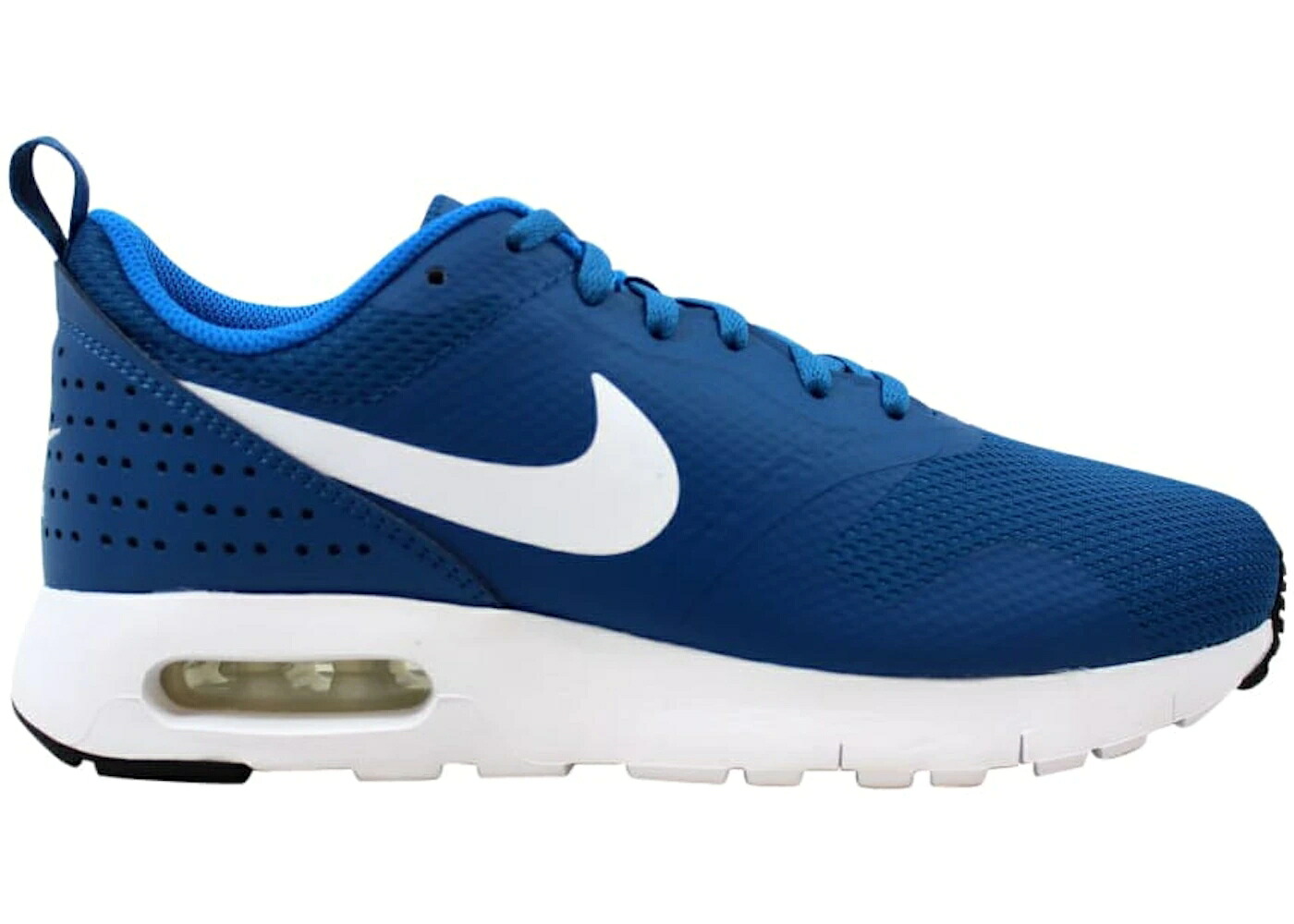 ナイキ マックス 青色 ブルー 白色 ホワイト エアマックス ジュニア キッズ NIKE AIR MAX TAVAS INDUSTRIAL BLUE (GS) / INDUSTRIAL BLUE WHITE ベビー マタニティ スニーカー|スニケス