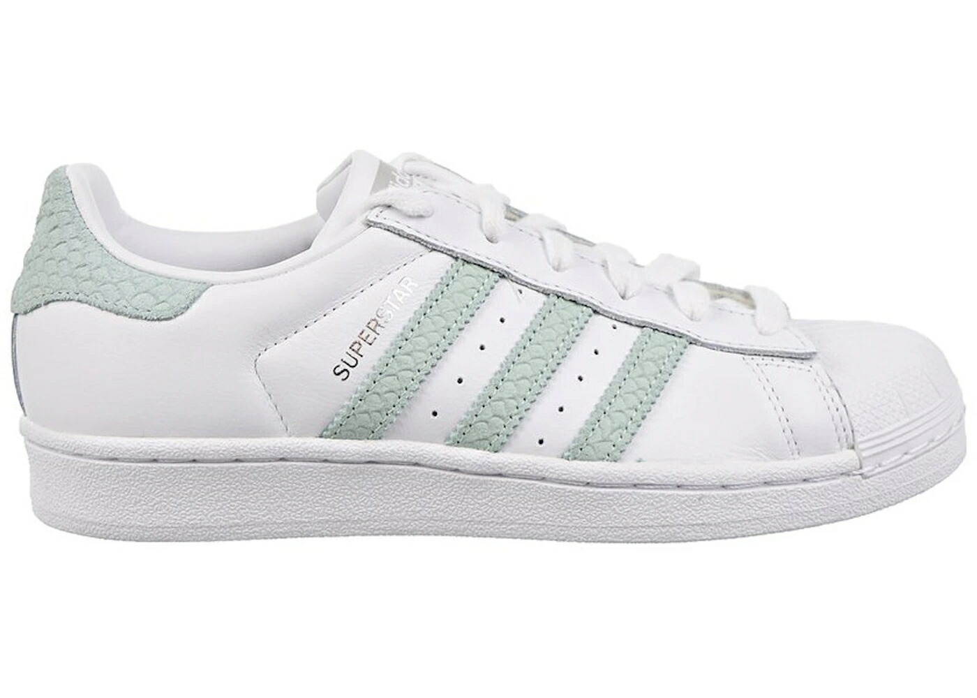アディダス スーパースター 白色 ホワイト 緑 グリーン 銀色 シルバー WOMEN'S スニーカー レディース ADIDAS SUPERSTAR WHITE ASH GREEN (WOMEN'S) / FOOTWEAR WHITE ASH GREEN SILVER