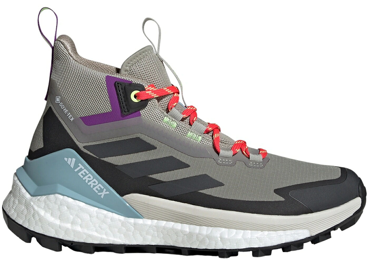 アディダス フリー ゴアテックス カーゴ カーボン 紫 パープル 2.0 WOMEN'S スニーカー レディース ADIDAS TERREX FREE HIKER GORE-TEX TRACE CARGO CARBON ACTIVE PURPLE (WOMEN'S) / TRACE CARGO CARBON ACTIVE PURPLE