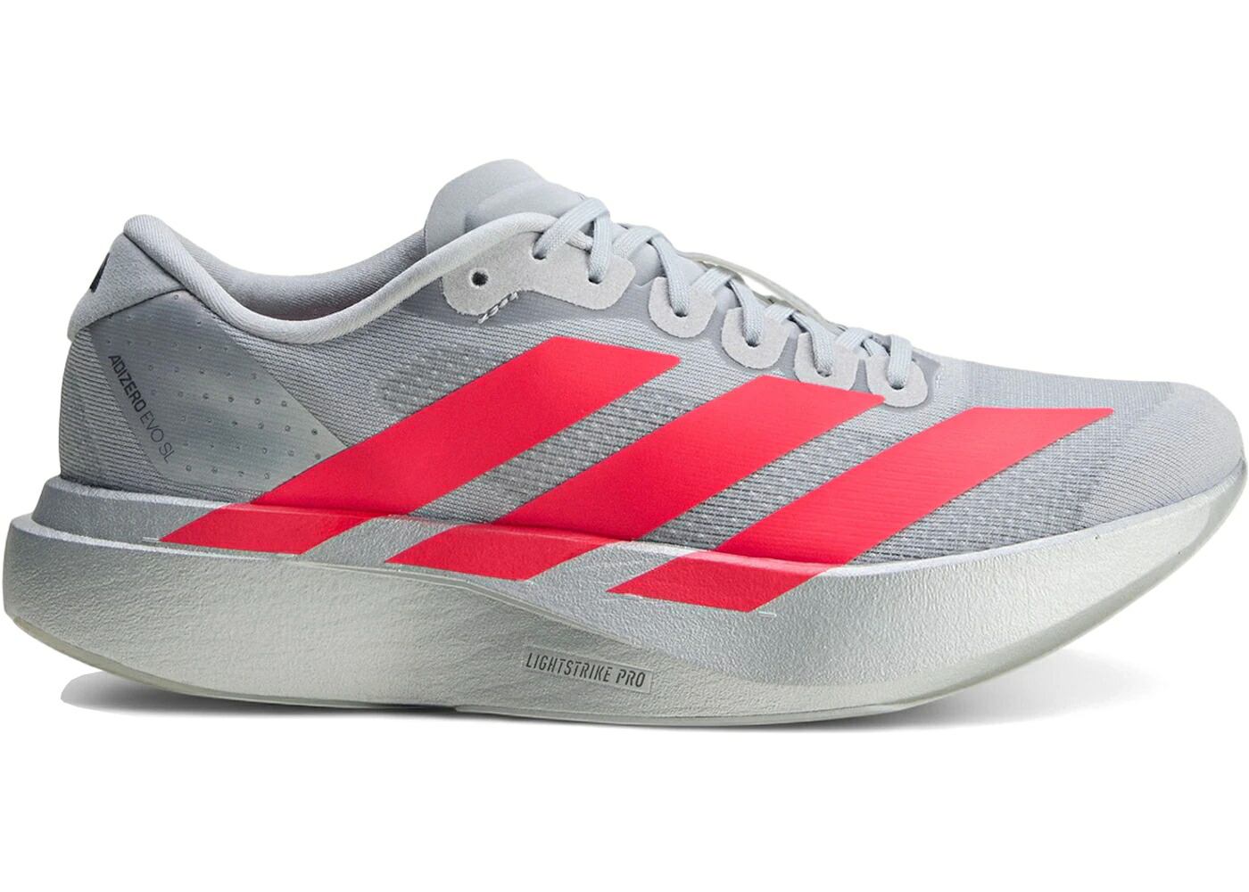 アディダス アディゼロ しろがね色 しろがね色 赤 赤いこと WOMEN\u0027S スニーカー レディース ADIDAS ADIZERO EVO SL SILVER METALLIC LUCID RED (WOMEN\u0027S) / SILVER METALLIC LUCID RED IRON