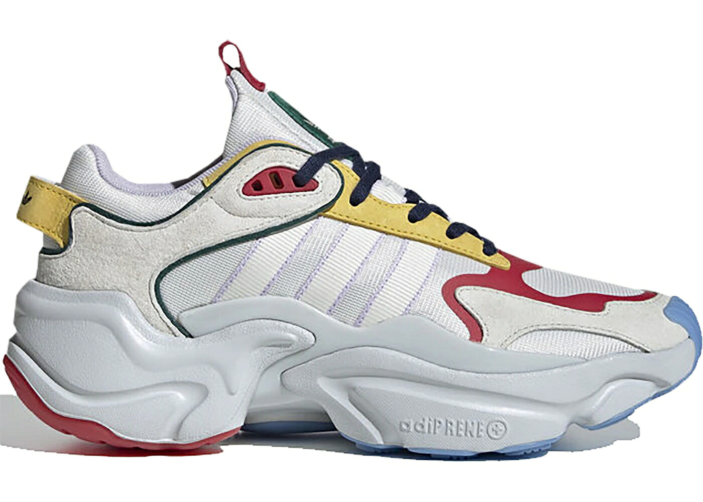 アディダス 白色 ホワイト 赤 レッド コア WOMEN'S スニーカー レディース ADIDAS MAGMUR RUNNER ANGEL CHEN (WOMEN'S) / CLOUD WHITE ACTIVE RED CORE