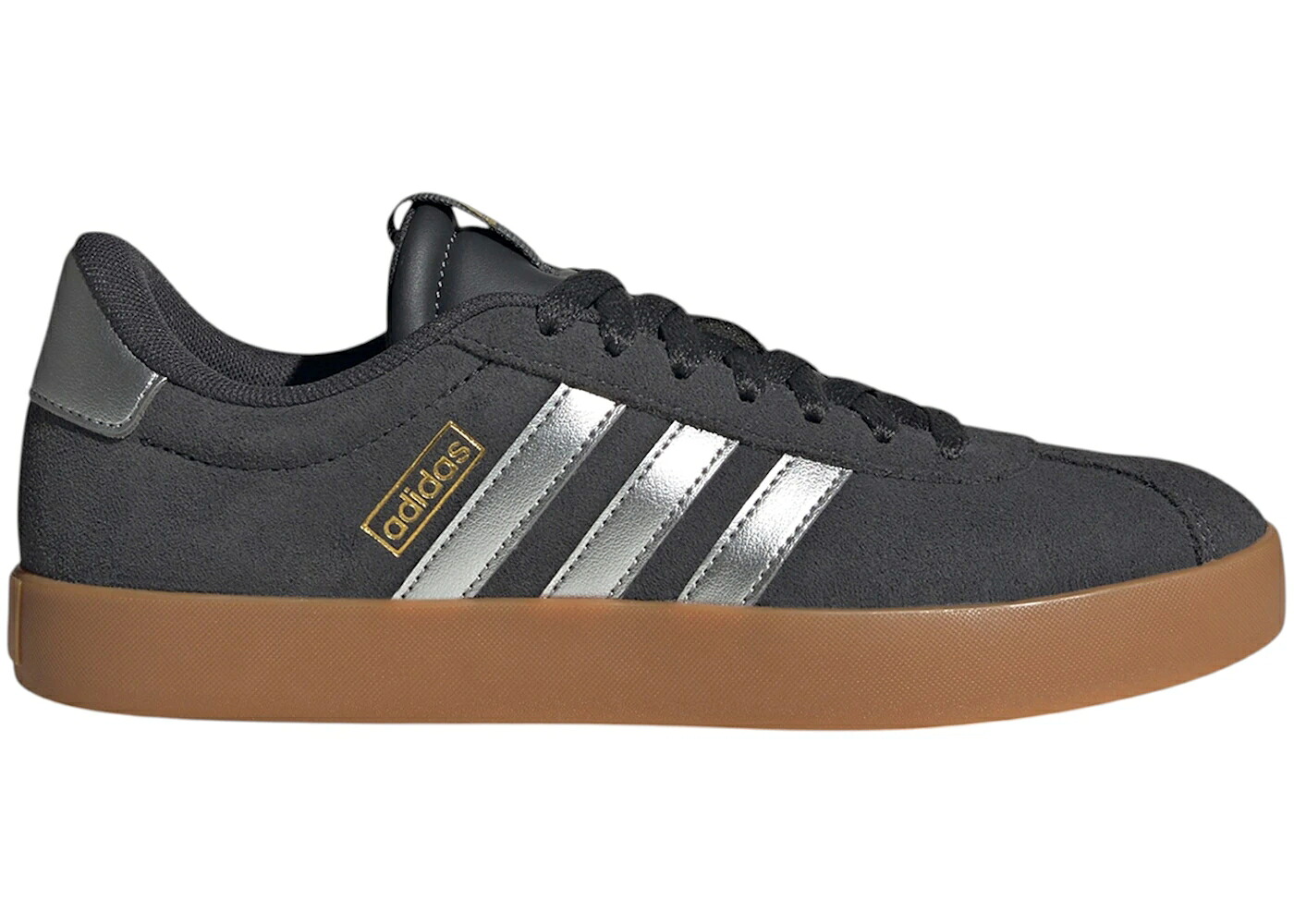 アディダス コート カーボン 銀色 シルバー ゴールド 3.0 WOMEN'S スニーカー レディース ADIDAS VL COURT CARBON SILVER METALLIC GOLD (WOMEN'S) / CARBON SILVER METALLIC GOLD|スニケス