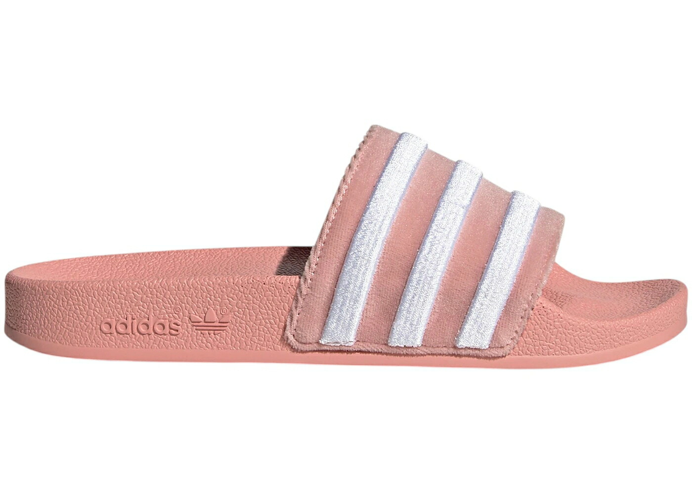 アディダス アディレッタ 白色 ホワイト WOMEN スニーカー レディース ADIDAS ADILETTE SLIDES WONDER MAUVE CLOUD WHITE (WOMEN) / WONDER MAUVE CLOUD WHITE WONDER