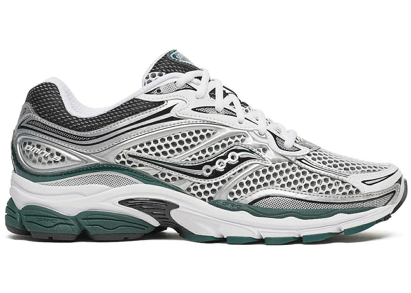 サッカニー 白色 ホワイト 緑 グリーン スニーカー メンズ SAUCONY PROGRID OMNI 9 WHITE PINE GREEN / WHITE PINE GREEN