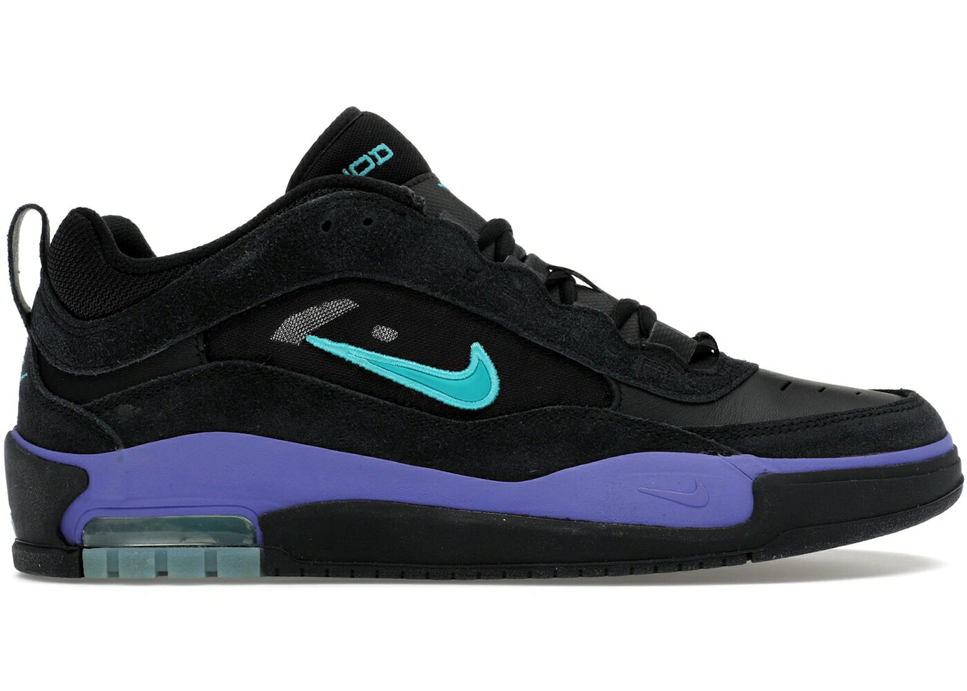 ナイキ エスビー マックス 黒いこと 黒いこと 紫 相撲取り草 エア湖マックス スニーカー メンズ NIKE SB AIR MAX ISHOD WAIR BLACK GRAPE / BLACK BLACK PERSIAN VIOLET DUSTY
