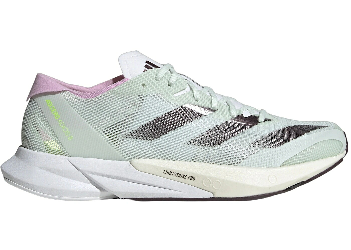 アディダス アディゼロ アディオス 翡翠 ジェード MET. WOMEN'S スニーカー レディース ADIDAS ADIZERO ADIOS 8 CRYSTAL JADE AURORA BLISS LILAC (WOMEN'S) / CRYSTAL JADE AURORA MET. BLISS|スニケス