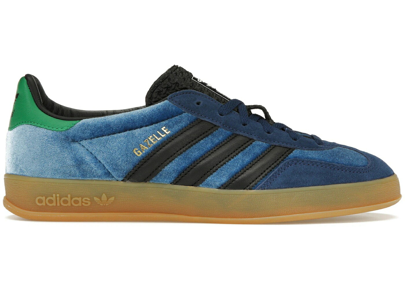 アディダス ガゼル 紺色 ネイビー 青色 ブルー 緑 グリーン SIZE? スニーカー メンズ ADIDAS GAZELLE EXCLUSIVE NAVY BLUE / NAVY BLUE GREEN GUM