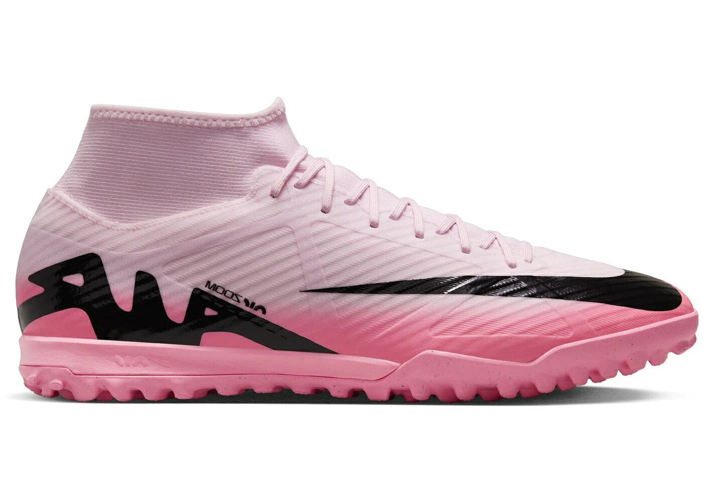 ナイキ 翰林院 サクラ色 黒いこと 黒いこと スニーカー メンズ NIKE MERCURIAL SUPERFLY 9 ACADEMY TF PINK FOAM BLACK / PINK FOAM BLACK
