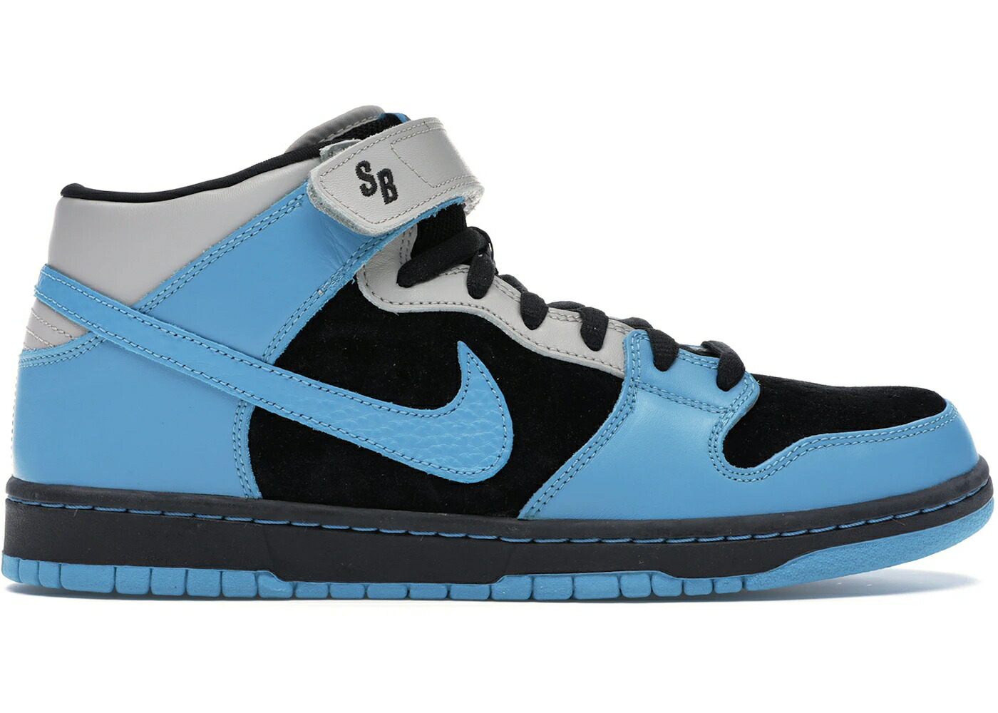 ナイキ エスビー ダンク ミッド アクア 青色 ブルー 黒色 ブラック スニーカー メンズ NIKE SB DUNK MID AQUA FUEL BLUE / BLACK AQUA FUEL BLUE