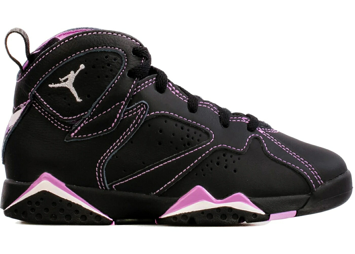 ナイキ ジョーダン 黒いこと 黒いこと 混雑時 御坊っちゃん キッズ JORDAN 7 RETRO BARELY GRAPE (なおなお書き) / BLACK BARELY GRAPE RUSH FUCHSIA もの言う花 マタニティ スニーカー