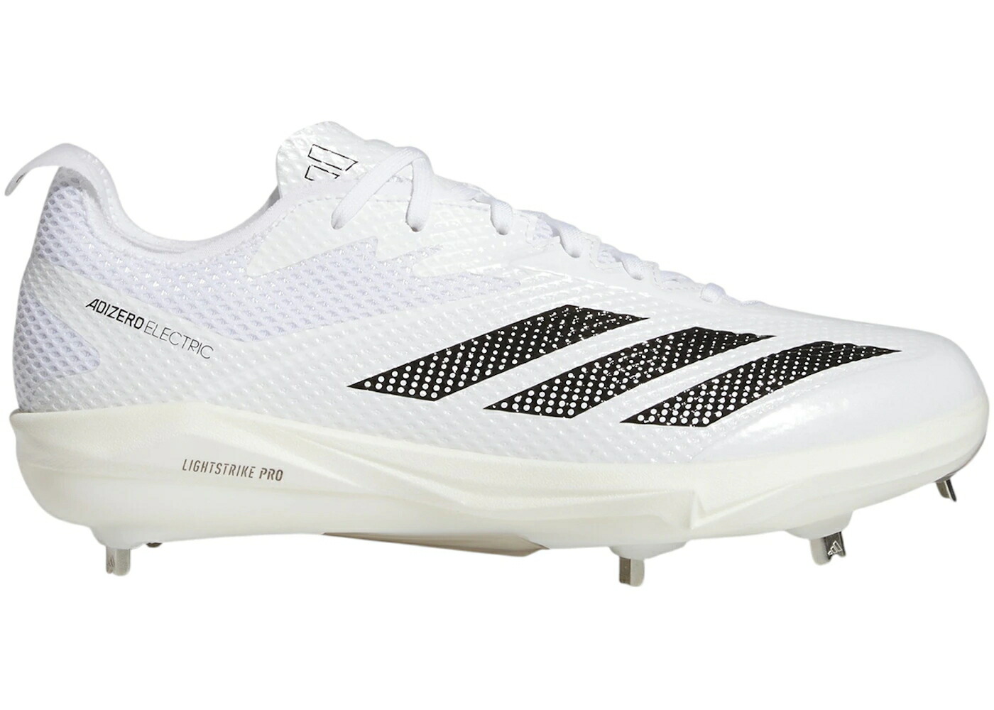 アディダス アディゼロ 白色 ホワイト コア 黒色 ブラック 銀色 シルバー 2.0 スニーカー メンズ ADIDAS ADIZERO ELECTRIC CLOUD WHITE CORE BLACK SILVER METALLIC / CLOUD WHITE CORE BLACK SILVER