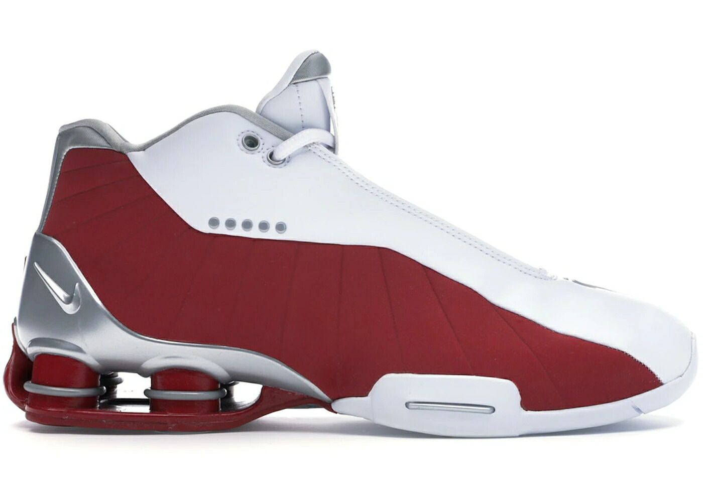ナイキ ショックス 赤 赤いこと 白いこと 白いこと しろがね色 しろがね色 スニーカー メンズ NIKE SHOX BB4 VARSITY RED (2019) / WHITE METALLIC SILVER VARSITY